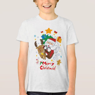 T-shirt En Tri-matière t-shirt marier chritmas