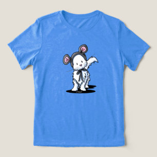 T-shirt En Tri-matière T-shirt Mouse Kitty KiniArt