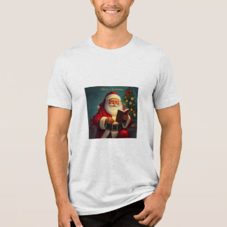 T-shirt En Tri-matière "T-shirt Noël du Père Noël pour les hommes"