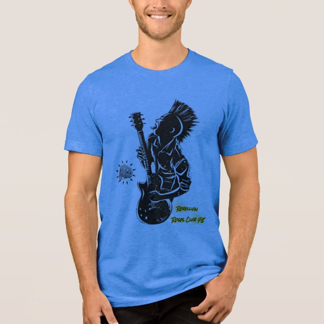 T-shirt En Tri-matière T-Shirt Punk RebellionRosesClub78  (Recto)