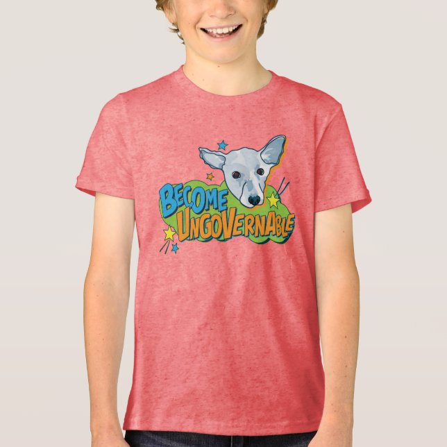 T-shirt En Tri-matière T-shirt rouge de l'enfant (Recto)