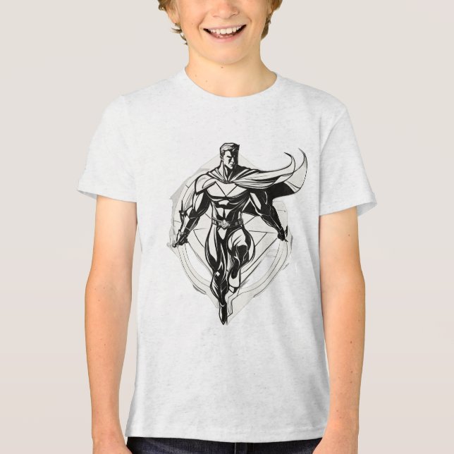 T-shirt En Tri-matière T-shirt Super Hero (Recto)