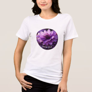 T-shirt En Tri-matière T-shirt, Triblend noir solide
