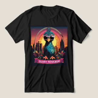 T-shirt En Tri-matière T-shirt Urban Peacock Sunset Vibes Vector