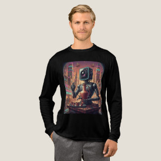 T-shirt En Tri-matière T-ShirtVendeur de jus Robot – Égyptien Futuriste S