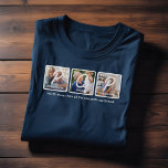 T-shirt En Tri-matière Tableau périodique éléments de Fête des pères joye<br><div class="desc">Lancez l'étincelle de la découverte de cette Fête des pères avec notre amusant T-shirt photo Table Périodique ! Immergez votre père dans le monde de la science avec une chemise qui met habilement en évidence le mot "Pop" en utilisant les éléments réels du tableau périodique. Ce n'est pas seulement une...</div>
