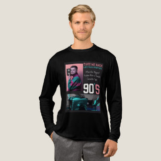 T-shirt En Tri-matière Take Me Back to the 90s T-Shirt – Retro Nostalgia
