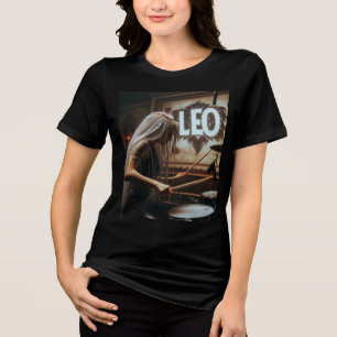 T-shirt En Tri-matière Tambours de musiciens Leo Zodiac