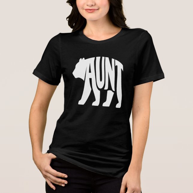 T-shirt En Tri-matière Tante Ours (Recto)
