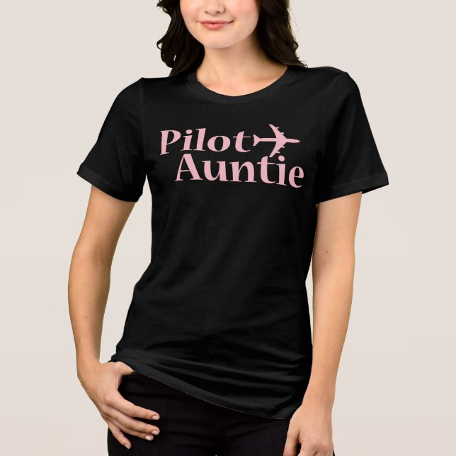 T-shirt En Tri-matière Tante pilote (Recto)