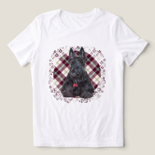 T-shirt En Tri-matière Tartan Terrier Écossais