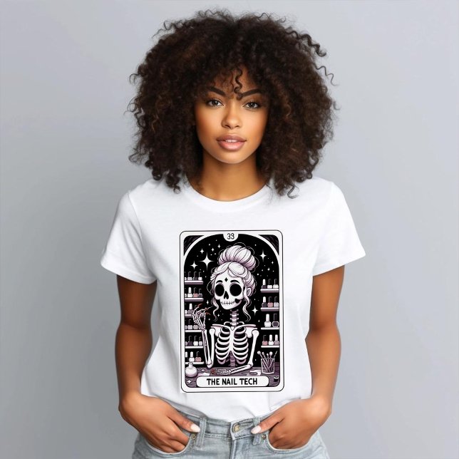 T-shirt En Tri-matière Technicien d'ongles de Tarot (Créateur téléchargé)