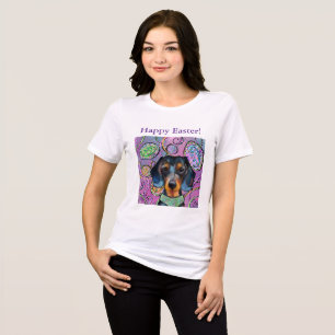 T-SHIRT EN TRI-MATIÈRE TECKEL