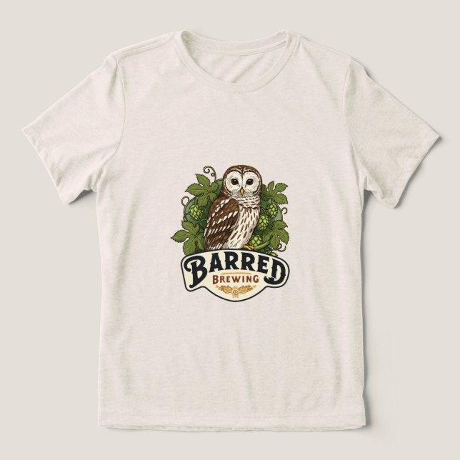 T-shirt En Tri-matière Tee Brewing Barred (Design Recto)
