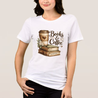 T-shirt En Tri-matière Tee Livres & Café