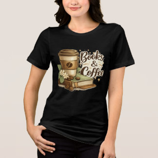 T-shirt En Tri-matière Tee Livres & Café