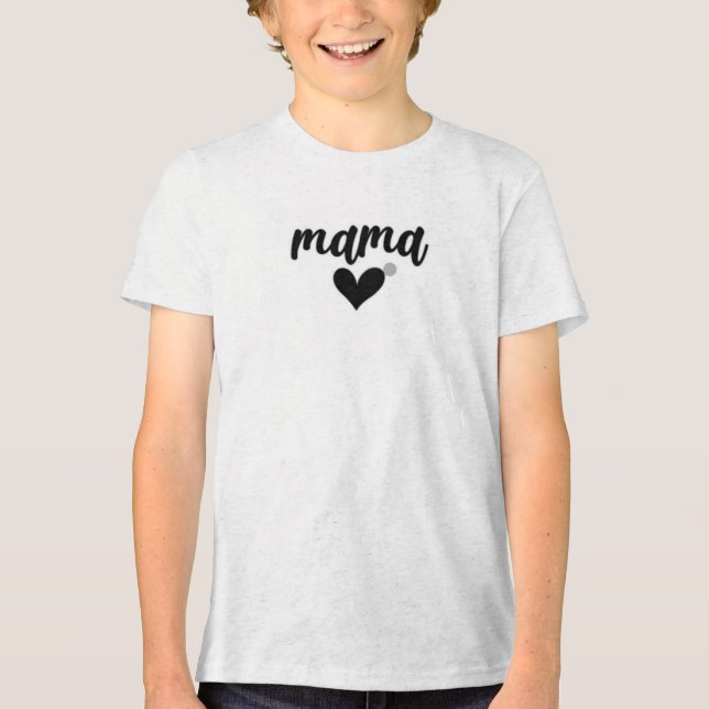 T-shirt En Tri-matière Tee "Mama" (Recto)