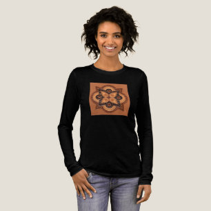 T-shirt En Tri-matière Tee shirt à carreaux géométriques
