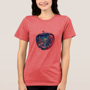 T-shirt En Tri-matière Tee-shirt Apple Inspiré Marque Graphique Tri Blend