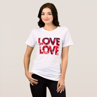 T-shirt En Tri-matière Tee-shirt de proposition pour filles romantiques