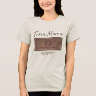 T-shirt En Tri-matière Tee-shirt Farm Mama