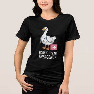 T-shirt En Tri-matière Tee-shirt Honk Si Urgence Canard