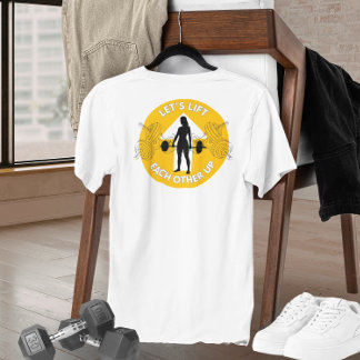 T-shirt En Tri-matière Tee-shirt Motivationnel Soulever Les Uns Les Autre