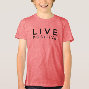 T-shirt En Tri-matière Tee Texte Positif - Vibes Inspirantes !