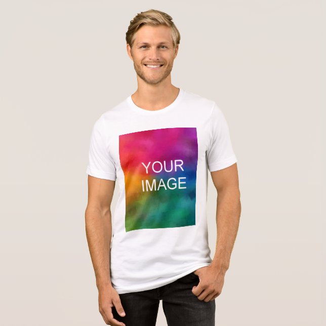 T-shirt En Tri-matière Télécharger une photo ou un logo Modèle Mens Class (Recto plein)