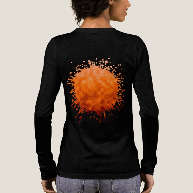 T-shirt En Tri-matière Tempête de cendres basse (Verso)