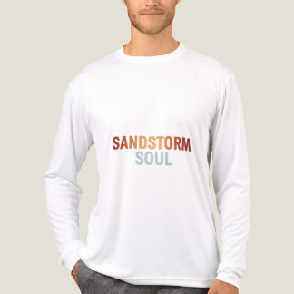 T-SHIRT EN TRI-MATIÈRE TEMPÊTE DE SABLE ÂME