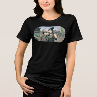 T-SHIRT  EN TRI-MATIÈRE TENCHU 2X001.1