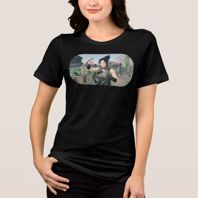 T-SHIRT  EN TRI-MATIÈRE TENCHU 2X001.1 (Recto)