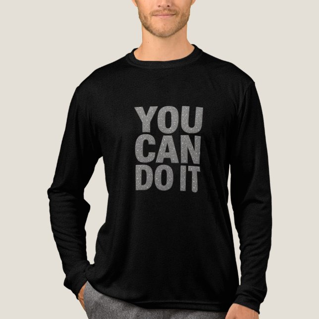 T-shirt En Tri-matière Tenez-vous là (Recto)