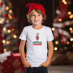 T-shirt En Tri-matière Tenue de Noël assortie pour famille avec fils sarc