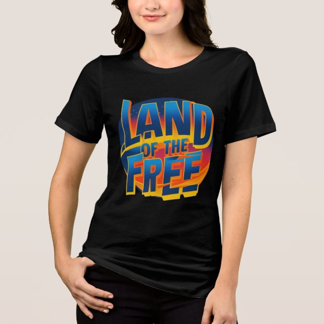 T-shirt En Tri-matière Terre des Libres (Recto)