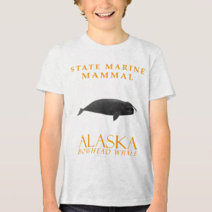 T-shirt En Tri-matière Territoire de l'Alaska Mammifère marin La baleine