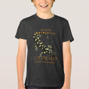 T-shirt En Tri-matière Territoire du Colorado Amphibien La Salamandre tig