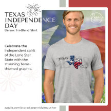 Texas Independence Day Unisex Tri-Blend Shirt