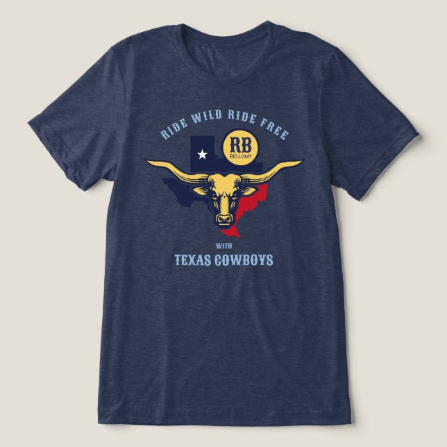 T-shirt En Tri-matière Texas Longhorn (Design Recto)