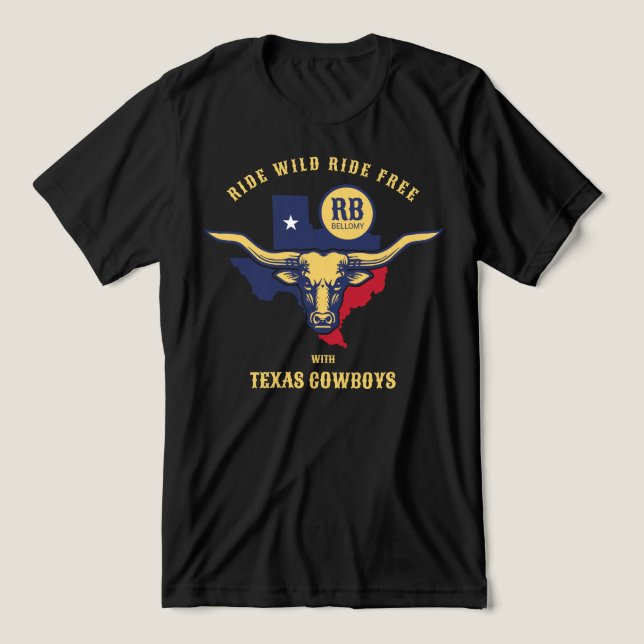 T-shirt En Tri-matière Texas Longhorn (Design Recto)