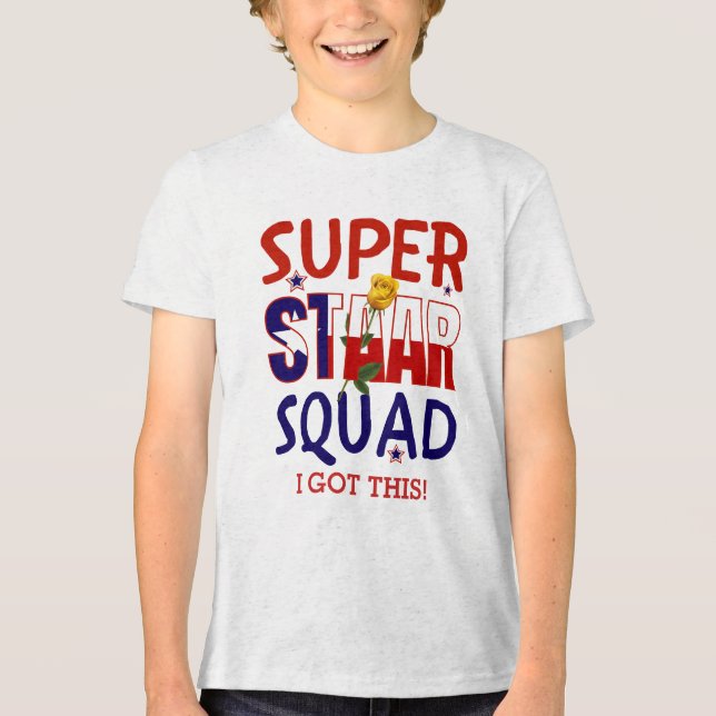 T-shirt En Tri-matière Texas STAAR Test Day Squad J'y Arrive (Recto)