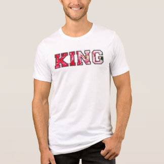 T-shirt En Tri-matière texte roi lettrage style graffiti