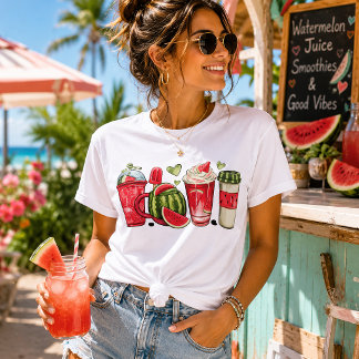 T-shirt En Tri-matière The Cool Sweet Taste of Watermelons in Summer