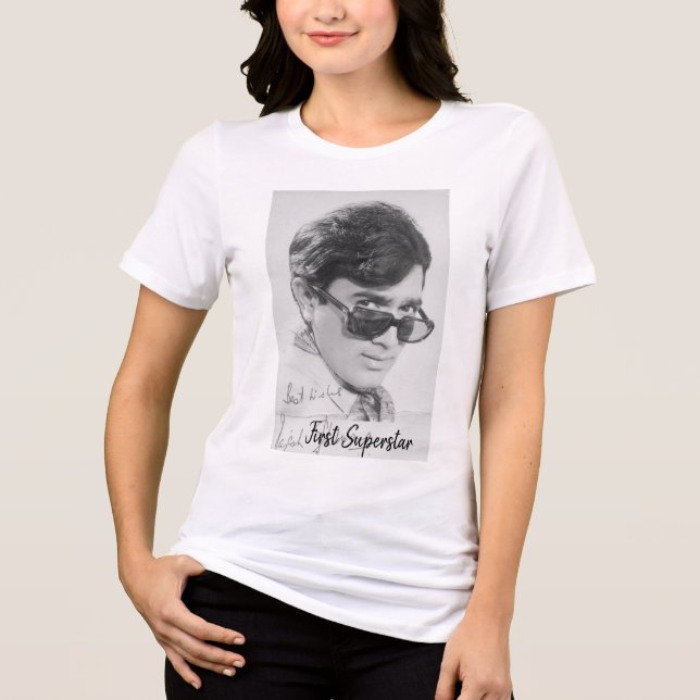 T-shirt En Tri-matière The First Superstar Anand Forever King of Romance  (Recto)