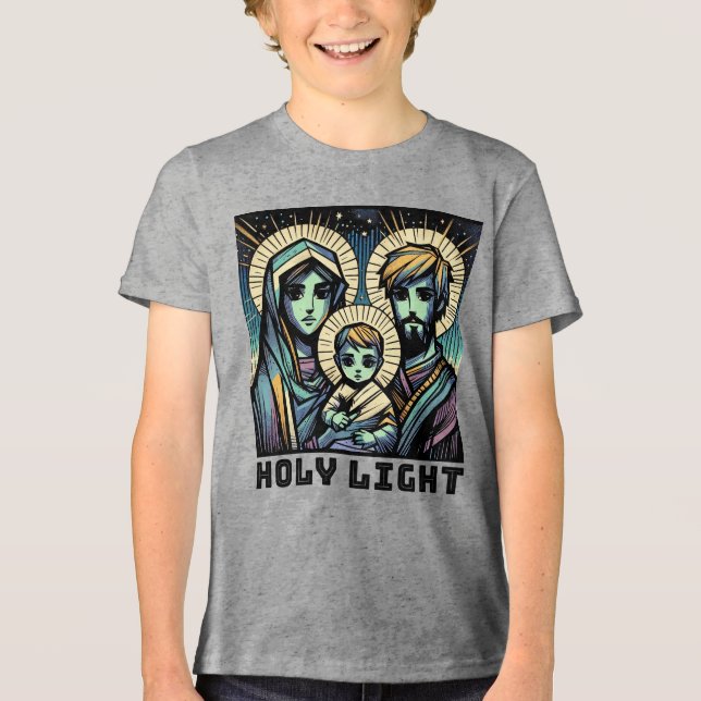 T-shirt En Tri-matière The Holy Family: Holy Light (Recto)