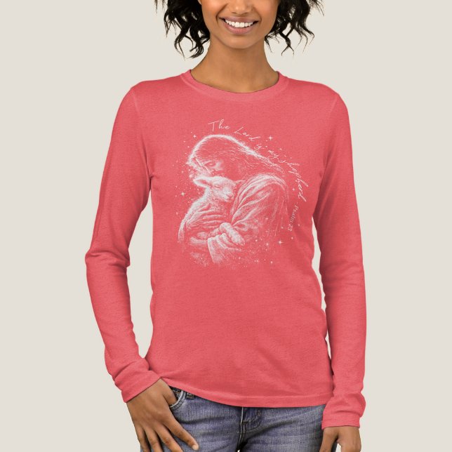 T-shirt En Tri-matière The Lord is my Shepard. Psalm 23. (Recto)