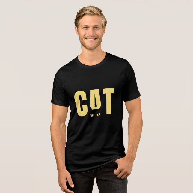 T-shirt En Tri-matière Thème Chat (Recto plein)