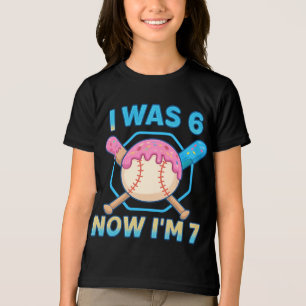 T-shirt En Tri-matière Thème de gâteau en forme de donut pour le 7ème ann