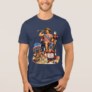 T-shirt En Tri-matière theodore roosevelt en tant que garde du corps de l